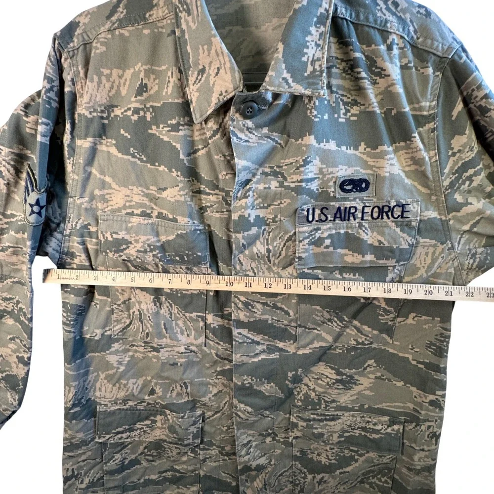 US Air Force‎ Utility Jacket Digital Tiger Stripe Camo Military Coat Mens M DSCP